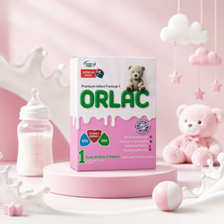 ORLAC Formula Milk – Stage 1 (0–6 Months)